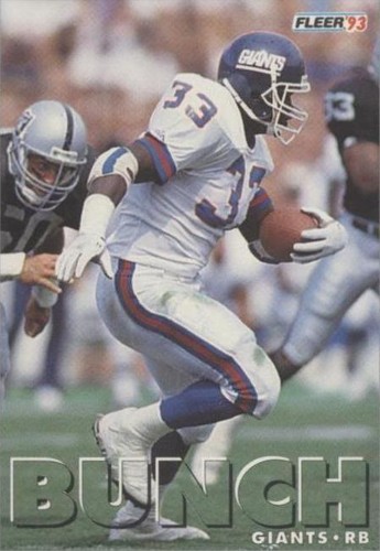 1993 Fleer Jarrod Bunch #186