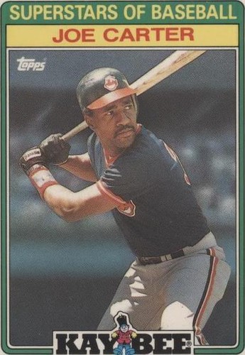 1988 Topps Kay Bee Toys Superstars of Baseball - Joe Carter #4