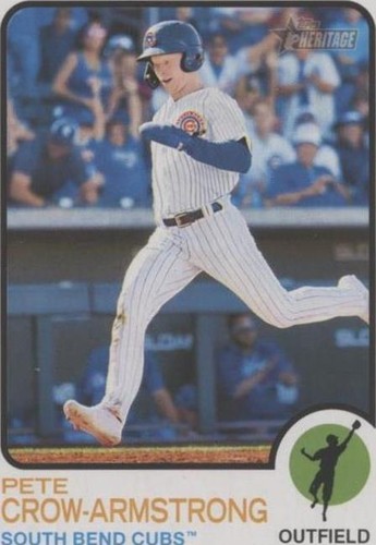 2022 Topps Heritage Minor League Edition - Pete Crow-Armstrong #158