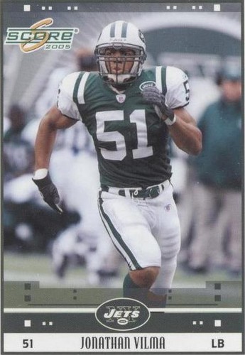 2005 Score Jonathan Vilma #196