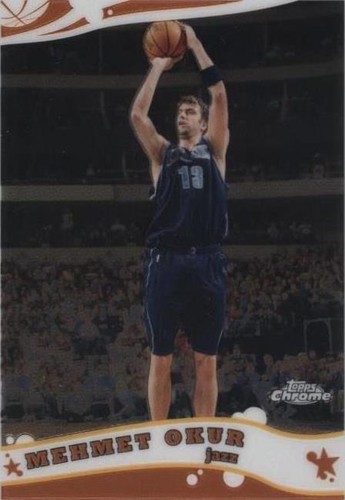 2005-06 Topps Chrome - Mehmet Okur #36