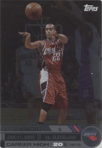 2005-06 Topps Big Game - Brevin Knight #104