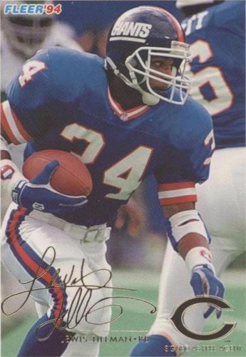 1994 Fleer Lewis Tillman #350
