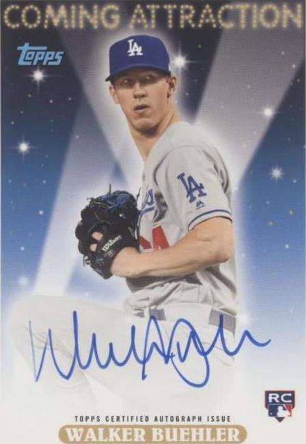 Topps Walker Buehler Baseball 2018 Season Sports Trading Topps Walker Buehler Baseball 2018 Season Sports Trading