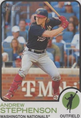 2022 Topps Heritage High Number - Andrew Stevenson #570