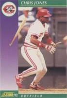 1992 Score - Chris Jones #811