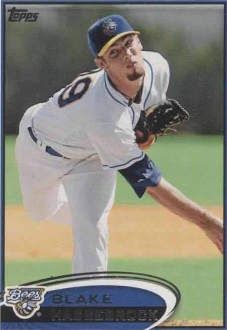 2012 Topps Pro Debut - Blake Hassebrock #36
