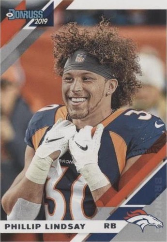 2019 Panini Donruss Phillip Lindsay #83 V