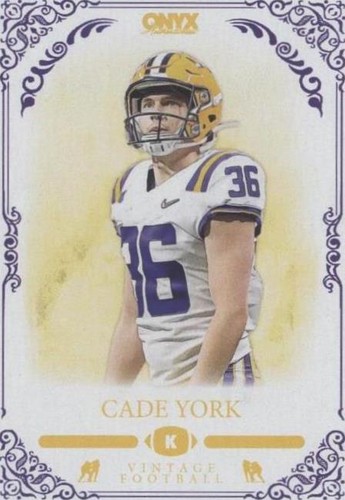 2022 Onyx Vintage Cade York #VFCY