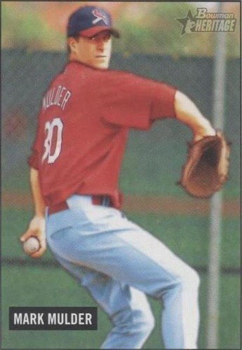 2005 Bowman Heritage - Mark Mulder #86