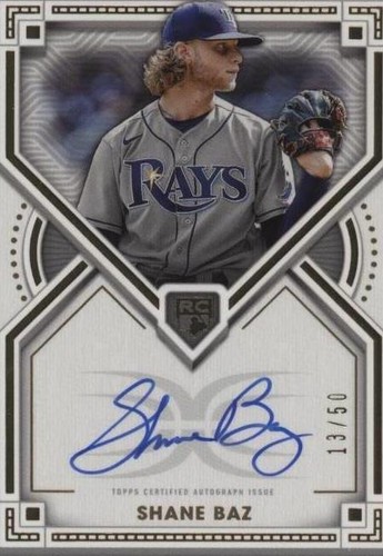 2022 Topps Definitive Collection - Shane Baz #DRA-BAZ