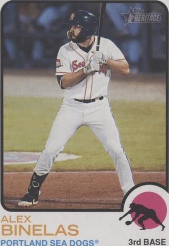 2022 Topps Heritage Minor League Edition - Alex Binelas #36