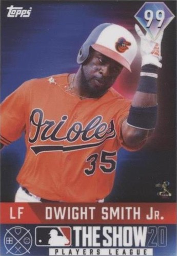 2020 Topps The Show 20 Players League - Dwight Smith Jr. #21