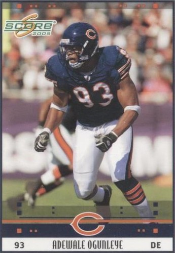 2005 Score Adewale Ogunleye #47