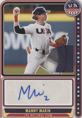 2024 Panini Stars and Stripes - Manny Marin #NTS-MM