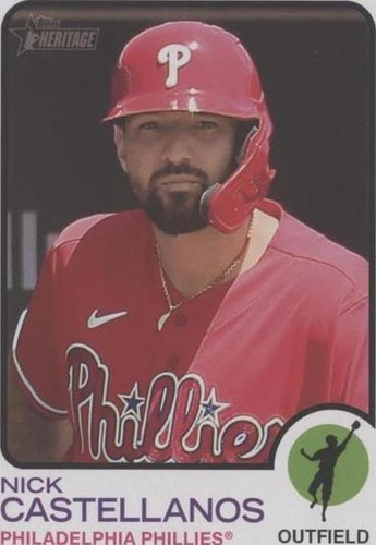 2022 Topps Heritage High Number - Nick Castellanos #563