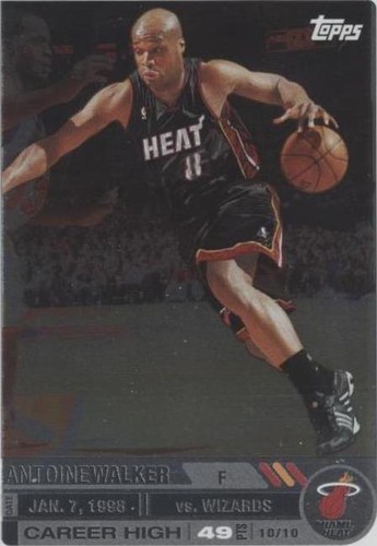 2005-06 Topps Big Game - Antoine Walker #88