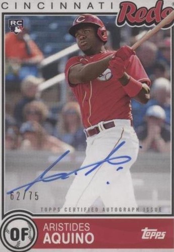 2020 Topps Brooklyn Collection - Aristides Aquino #BKA-AQQ