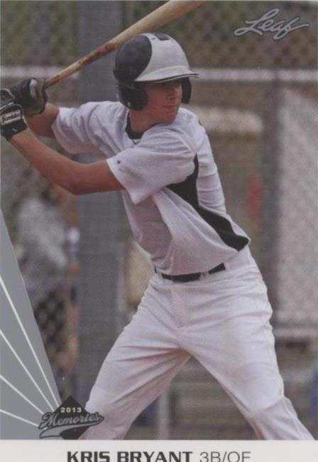 Leaf Memories 2013 - Kris Bryant #B-KB1