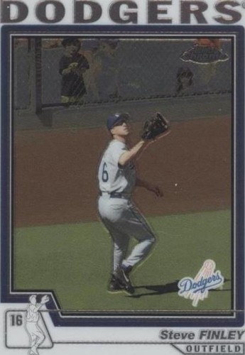 2004 Topps Chrome Traded & Rookies - Steve Finley #T51
