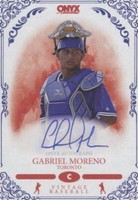 2022 Onyx Vintage - Gabriel Moreno #VAGM