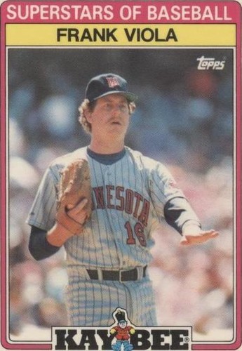 1989 Topps Kay Bee Toys Superstars of Baseball - Frank Viola #31