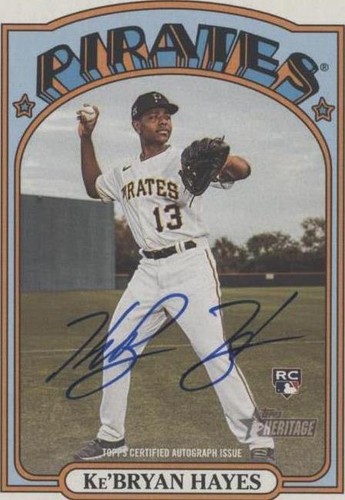 2021 Topps Heritage - Ke'Bryan Hayes #ROA-KBH