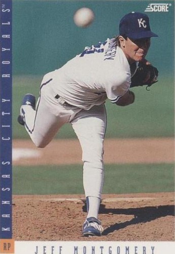 1993 Score - Jeff Montgomery #212