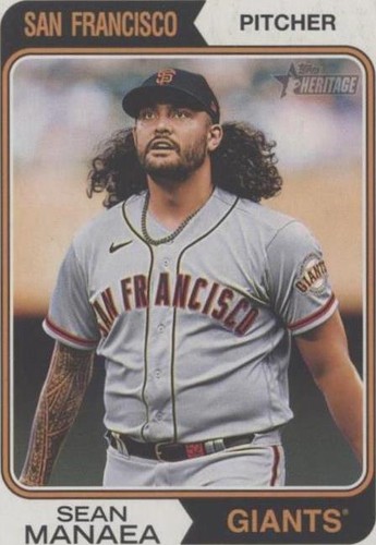 2023 Topps Heritage High Number - Sean Manaea #551
