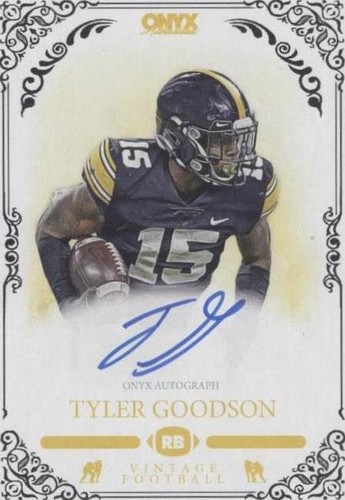 2022 Onyx Vintage Tyler Goodson #VATG
