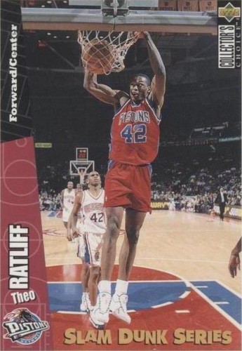 1996-97 Upper Deck Collector's Choice Nestlé Slam Dunk Series - Theo Ratliff #11