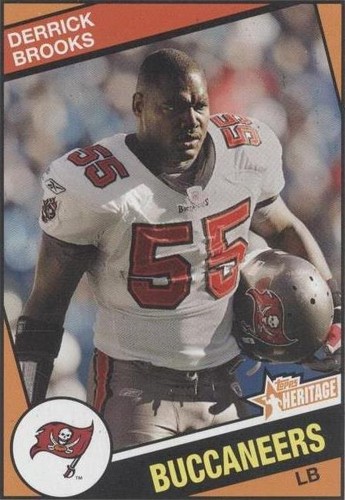 2005 Topps Heritage Derrick Brooks #201