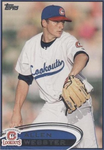 2012 Topps Pro Debut - Allen Webster #29