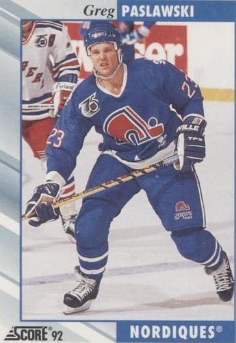 1992-93 Score - Greg Paslawski #175