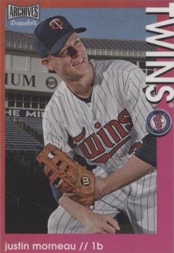 2022 Topps Archives Snapshots - Justin Morneau #4