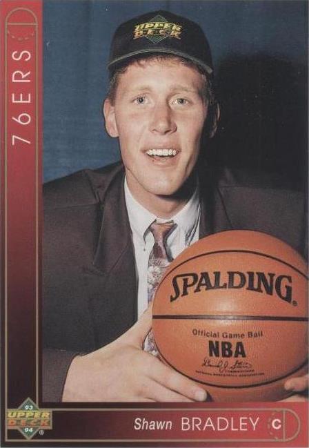 1993-94 Upper Deck International Spanish - Shawn Bradley #34