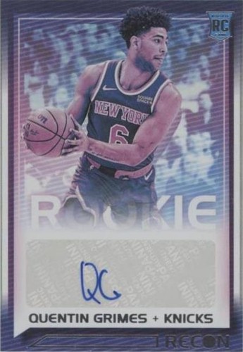 2021-22 Panini Recon - Quentin Grimes #RRS-QGR
