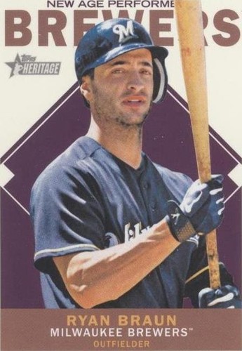 2013 Topps Heritage - Ryan Braun #NAP-RB