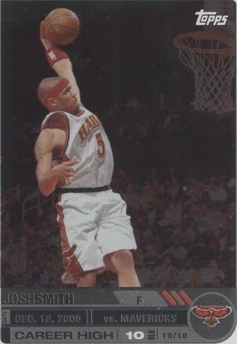 2005-06 Topps Big Game - Josh Smith #75