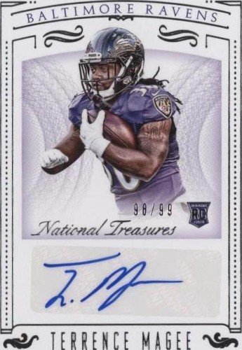 2015 Panini National Treasures Terrence Magee #192