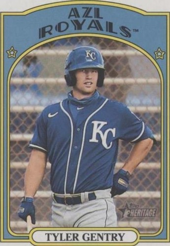 2021 Topps Heritage Minor League Edition - Tyler Gentry #45