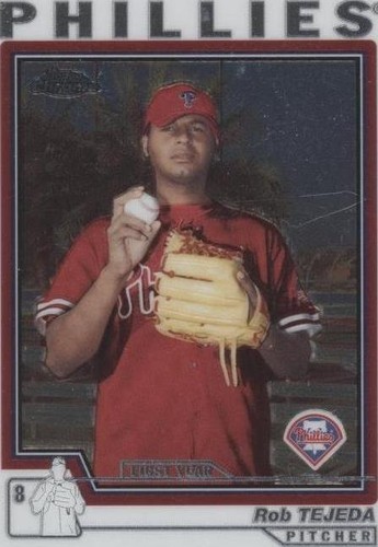 2004 Topps Chrome Traded & Rookies - Robinson Tejeda #T187