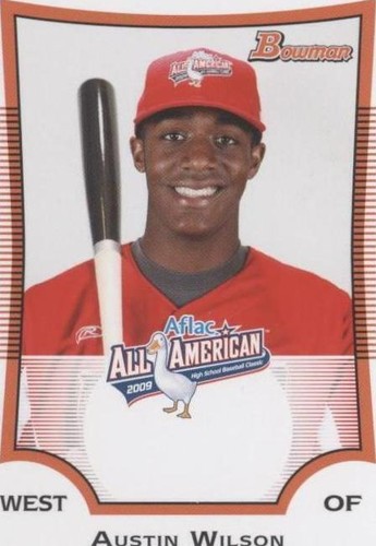 2009 Bowman - Austin Wilson #AFLAC-AW