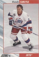 1992-93 Score - Randy Carlyle #167