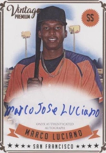 2020 Onyx Vintage - Marco Luciano #PAML