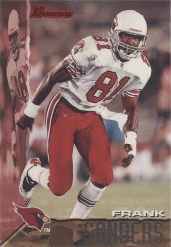 1995 Bowman Frank Sanders #92