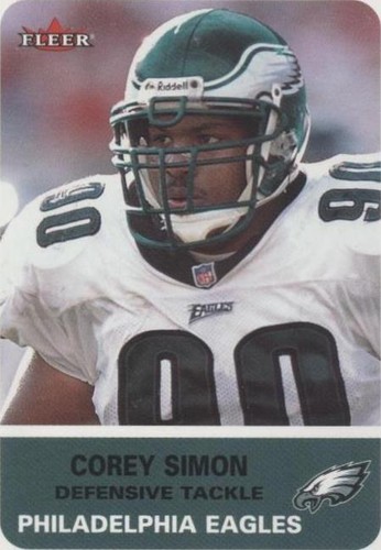 2002 Fleer Tradition Corey Simon #191