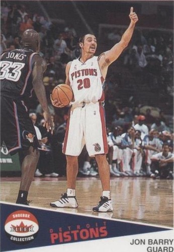 2001-02 Fleer Shoebox Collection - Jon Barry #16