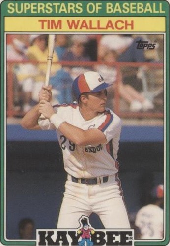 1988 Topps Kay Bee Toys Superstars of Baseball - Tim Wallach #32