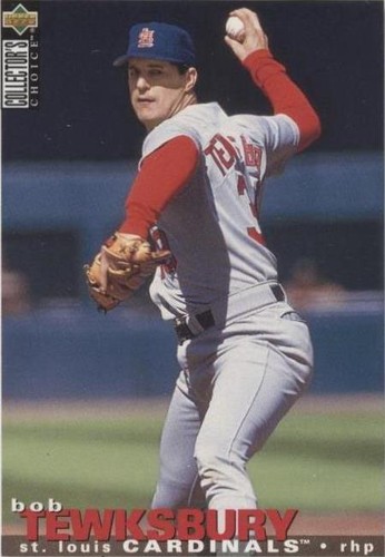 1995 Upper Deck Collector's Choice - Bob Tewksbury #187